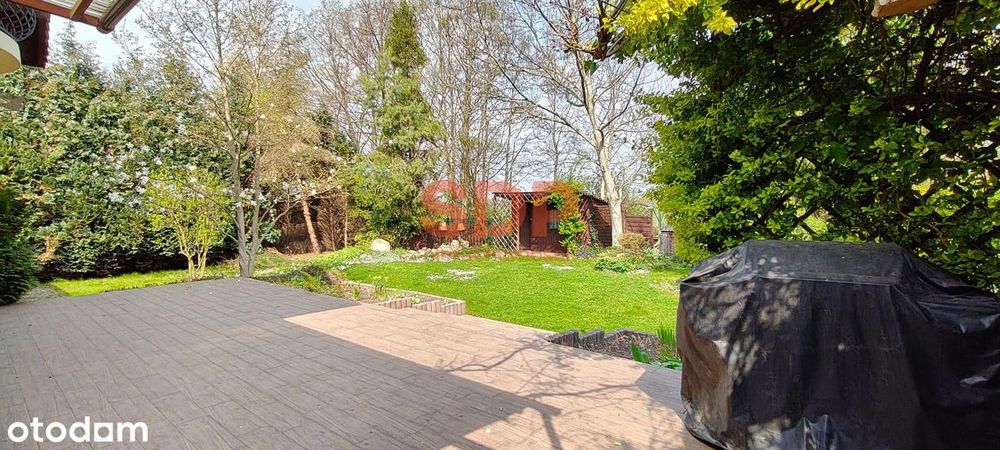 Słoneczny dom wolnostojący na dużej działce | Smolec