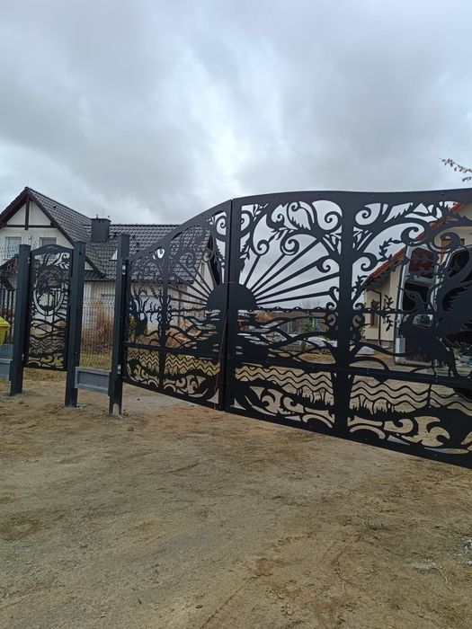 Solidnie! Ogrodzenia panelowe bramy furtki montaż