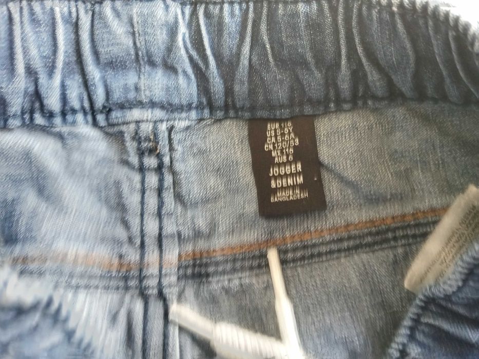 5 par spodni długich, rozm. 116 : H&M COOL CLUB, szkoła, przedszkole