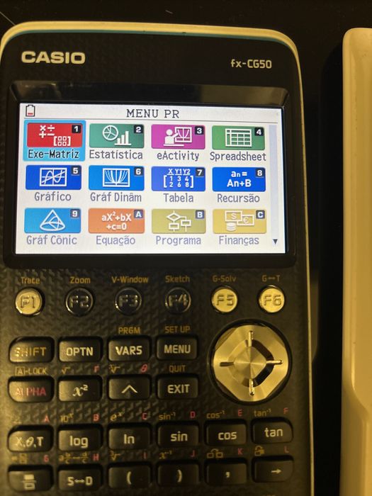 Calculadora gráfica casio