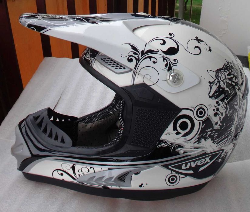 Kask motocyklowy UVEX SX 270 cross quad enduro atv rozmiar L 59-60