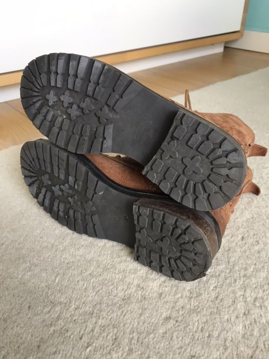 Botas camurça castanhas (36) Pull&Bear64730001060227123