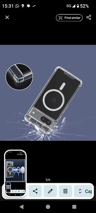 Google Pixel 7 Silicone Case with Magnet64730205246210122