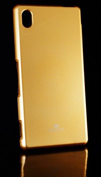 Mercury Sony Xperia M4 Aqua Jelly Case Gold