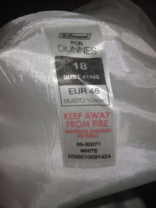 Biały krótki żakiet kurtka r. 46