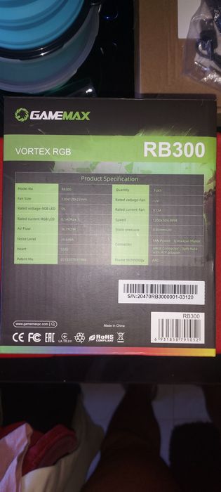 Ventoinhas computador RB300