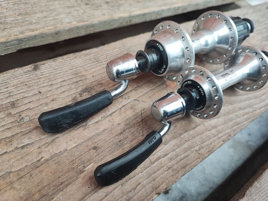Piasty kół rowerowych Shimano Deore XT M732 7s 32H Retro MTB