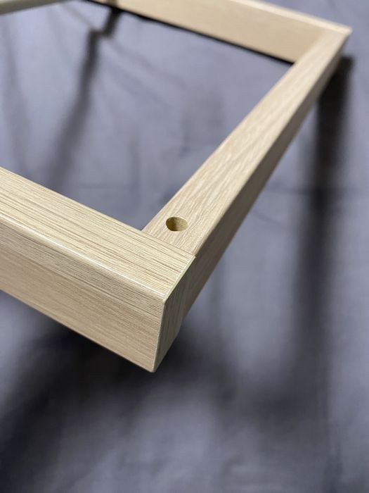 KOMPLEMENT Drążek, imitacja dębu bejcowanego na biało, 50x35 cm