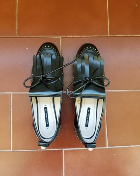 Sapatos zara com perolas