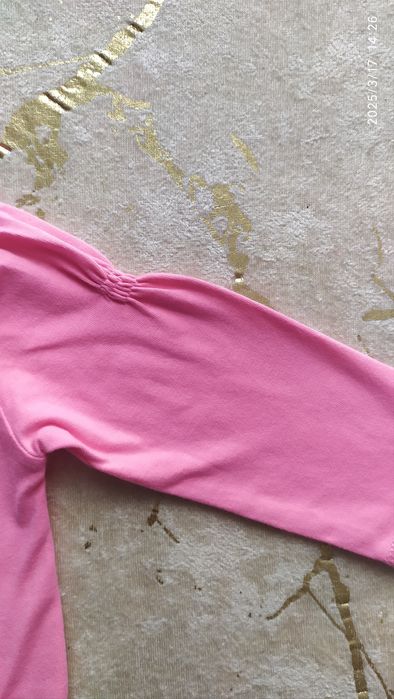 Body różowe króliczek długi rękaw r. 74, Cool Club