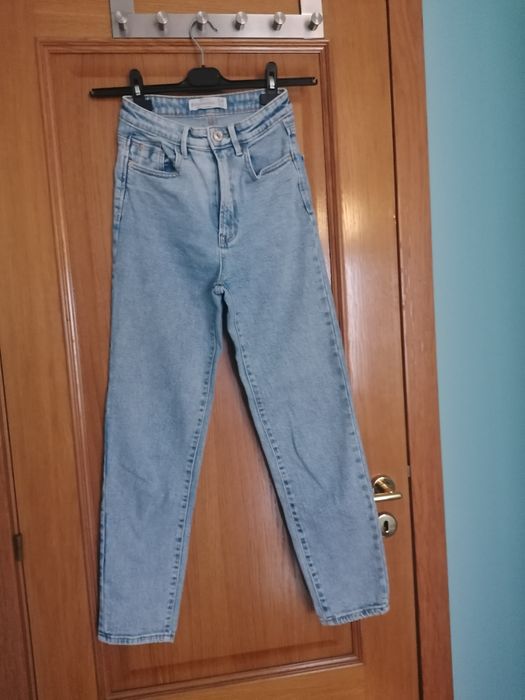 pack de slim mom jeans da stradivarius