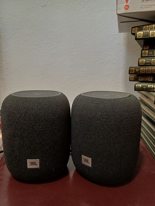 JBL Link Music (Pack 2) – COMO NOVAS – Google Assistant / Wi-Fi