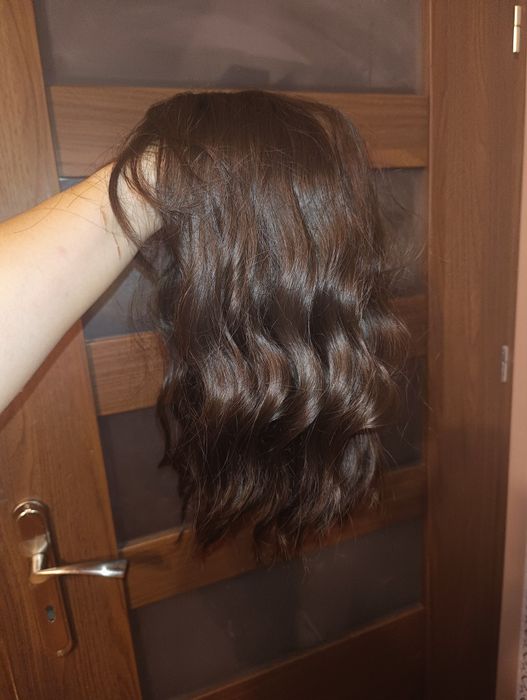 Peruka ciemne fale 40 cm