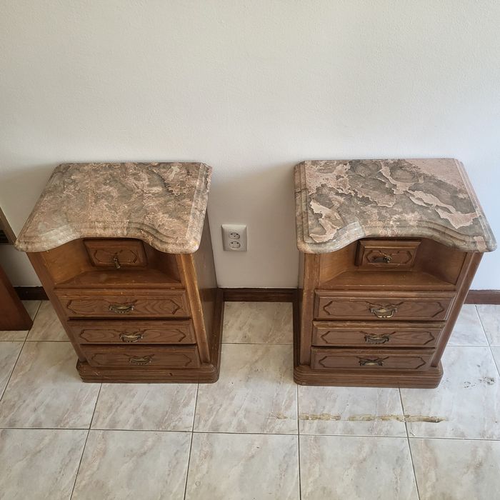 Cómoda e 2 mesas de cabeceira