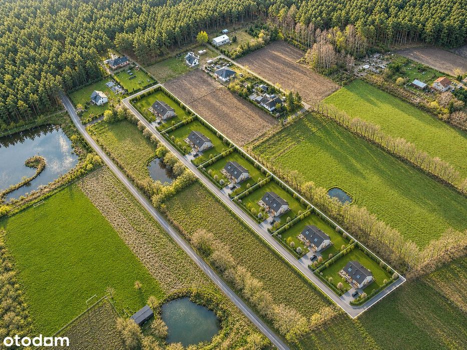 5 Działek z warunkami zabudowy od 1051m2 do 1800m2