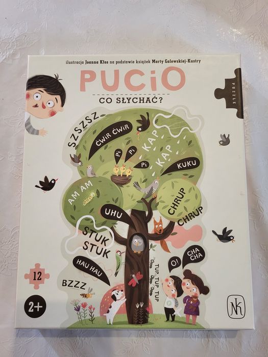 Książki, puzle dla dzieci, PUCIO