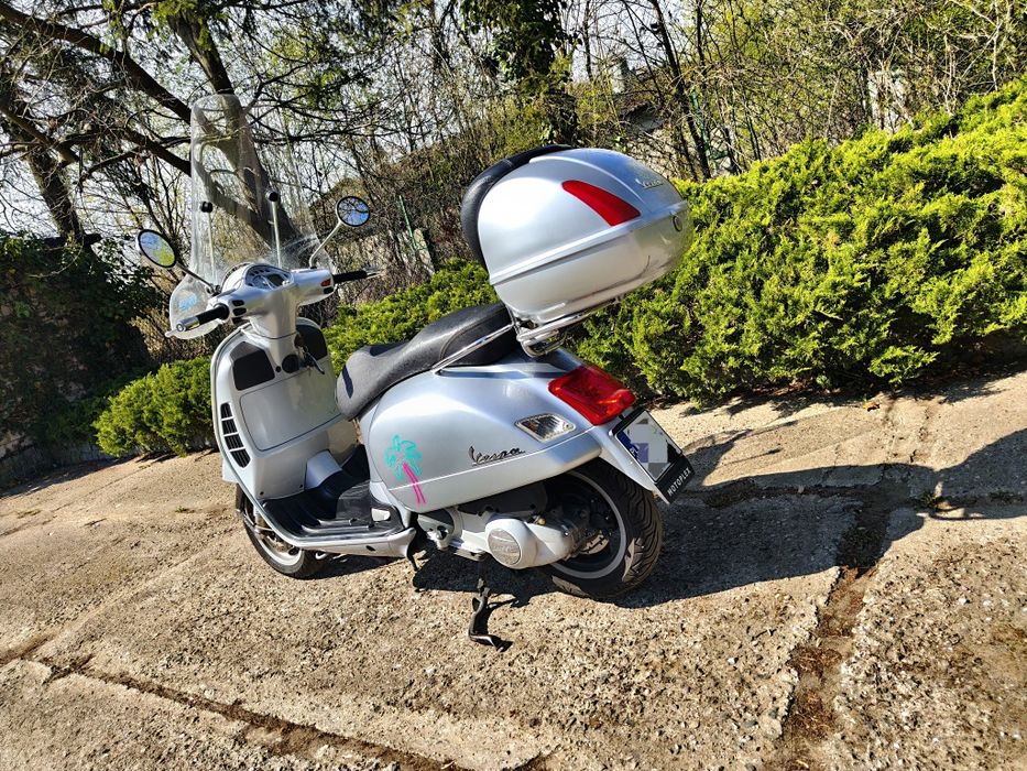 Piaggio Vespa 250/125, 2007r wtrysk, szyba, kufer ,  zarejestrowany