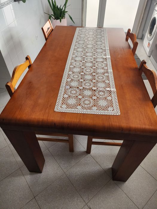 Mesa madeira maciça