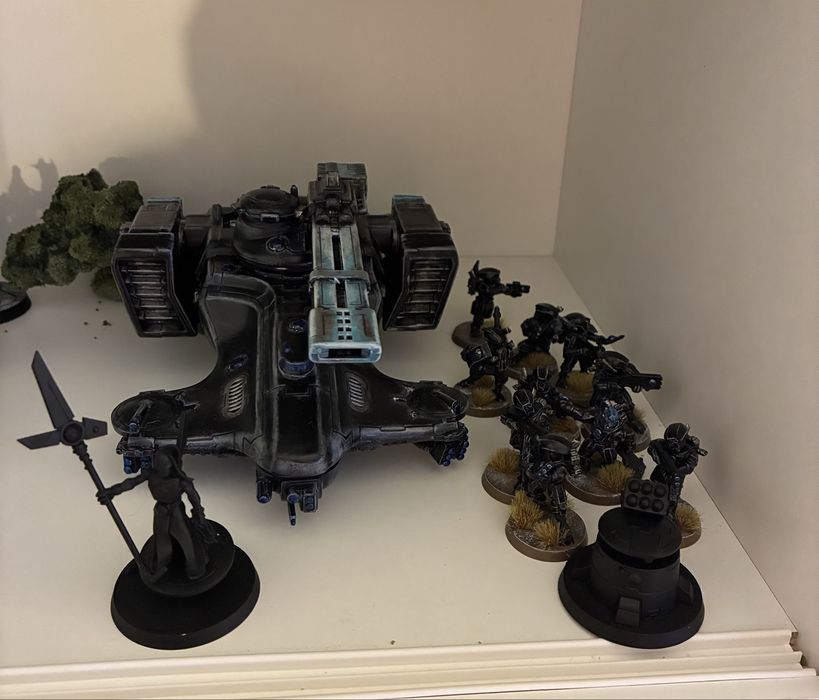 W40k Tau Hammerhead, Breacher Team z turretem, Ethereal