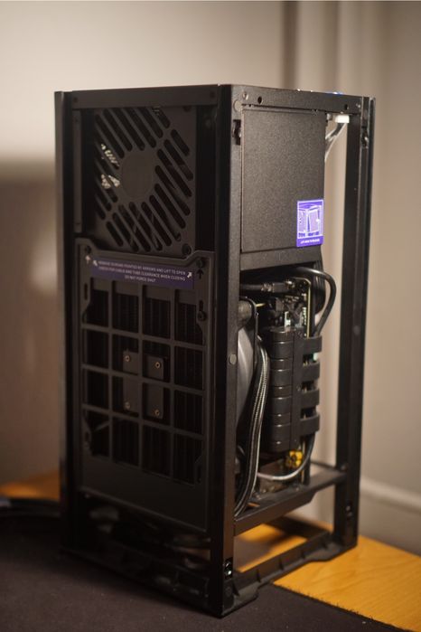 Mini komputer 5 7500F/4060Ti/DDR5 24GB/B650i/AiO/SFX 650W. Wysylka