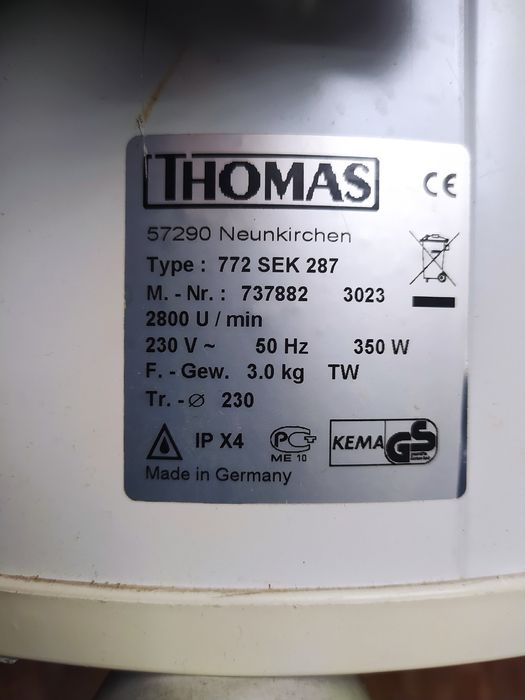 Wirówka do ubrań Thomas 772 SEK 287.