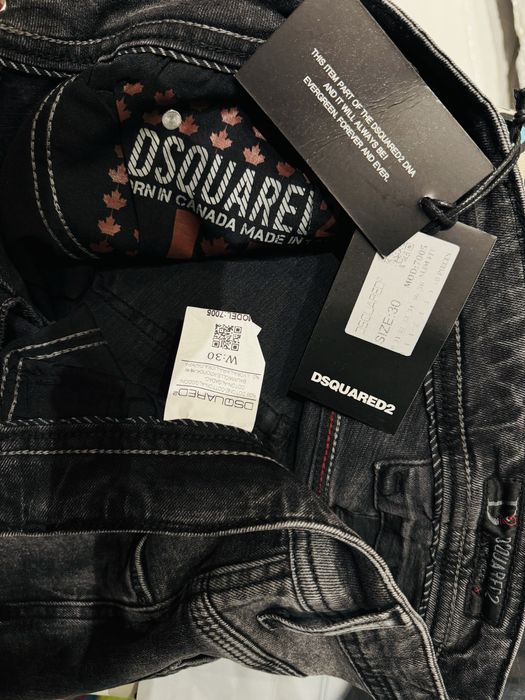 Dsquared2 DS2 spodnie jeansowe męskie