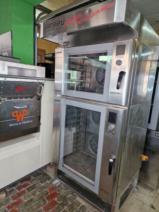 Хлебопечь для пекарни хлібопіч WIESHEU конвекція 10+5 NEU  c Германии