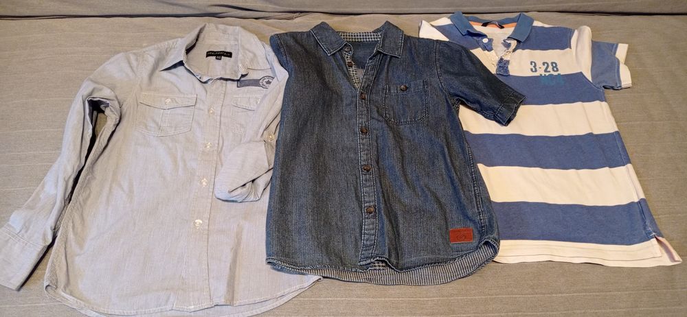 Zestaw koszul na 146 cm