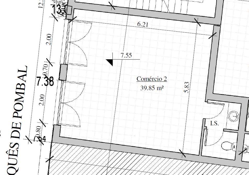 Arrendo Espaço Comercial no Centro de Peniche