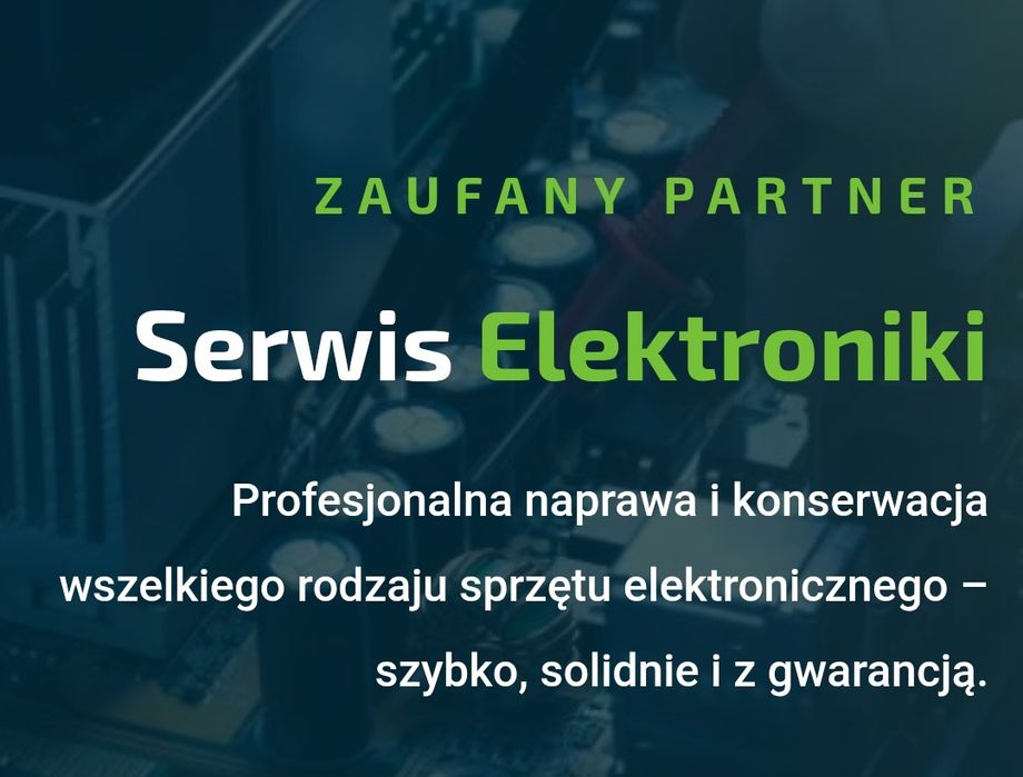 Naprawa elektroniki, komputerów, laptopów