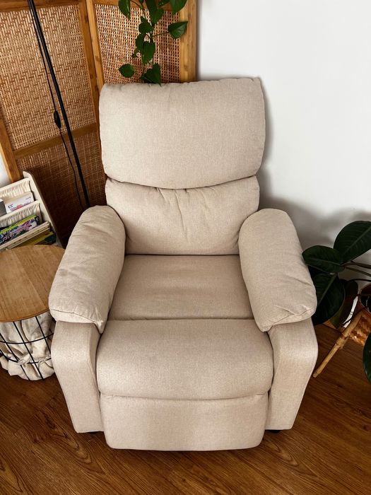 Poltrona de massagens reclinável vidaXL