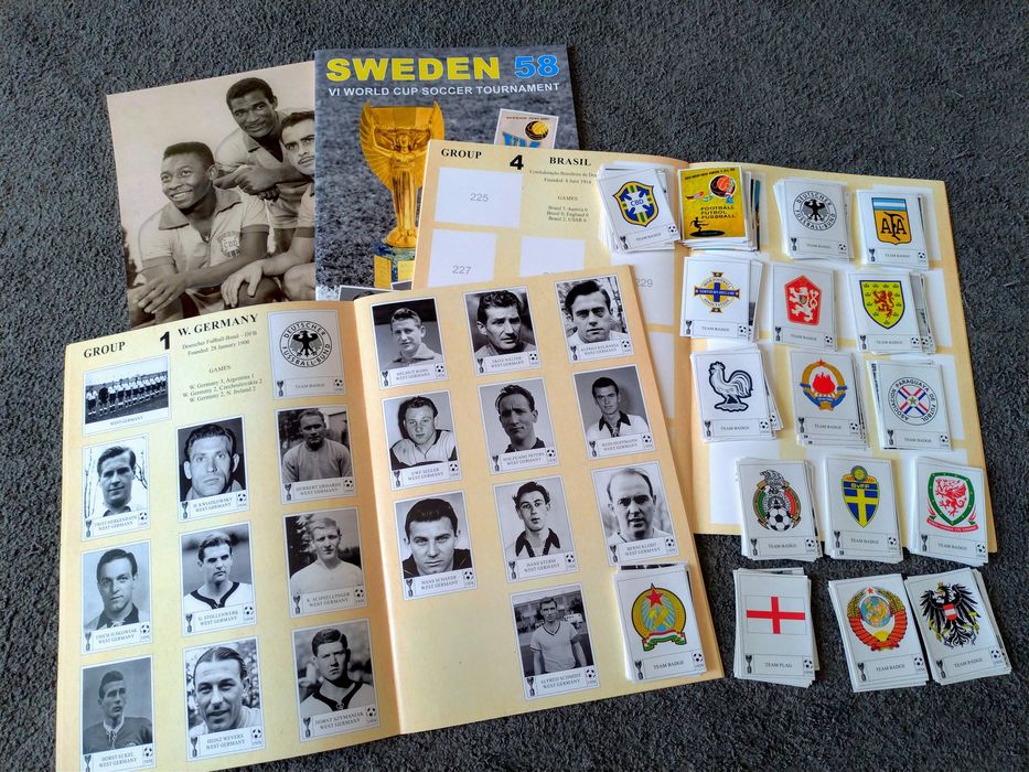 Album cromos Mundial 1958 World Cup SWEDEN 58