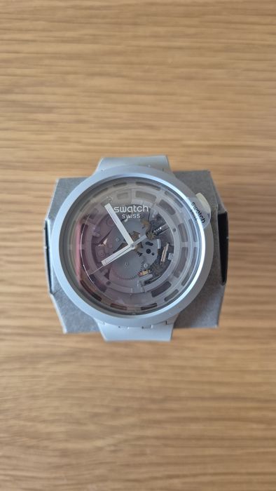 Zegarek Swatch Bioceramic C-Grey SB03M100