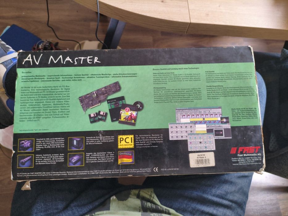 Zestaw AVMaster do przetwarzania sygnałów analogowych na cyfrowe