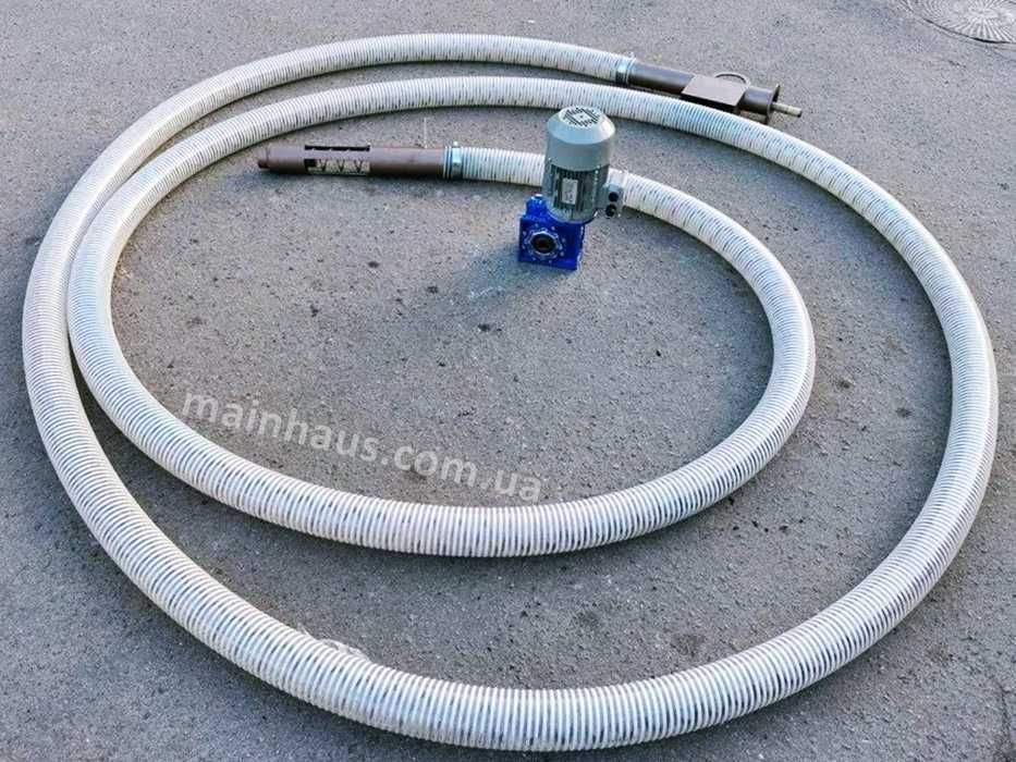 навантажувач корму для тварин гнучкий шнек гибкий спіральний конвеєр