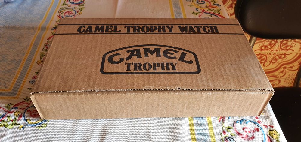 Relógio vintage Camel Trophy