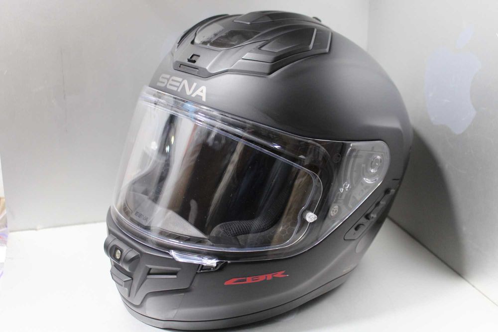 Мотоциклетный шлем Чорний Phantom Bluetooth M-57-58см Harman kardon