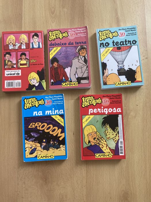 Livros da coleção “Uma Aventura”