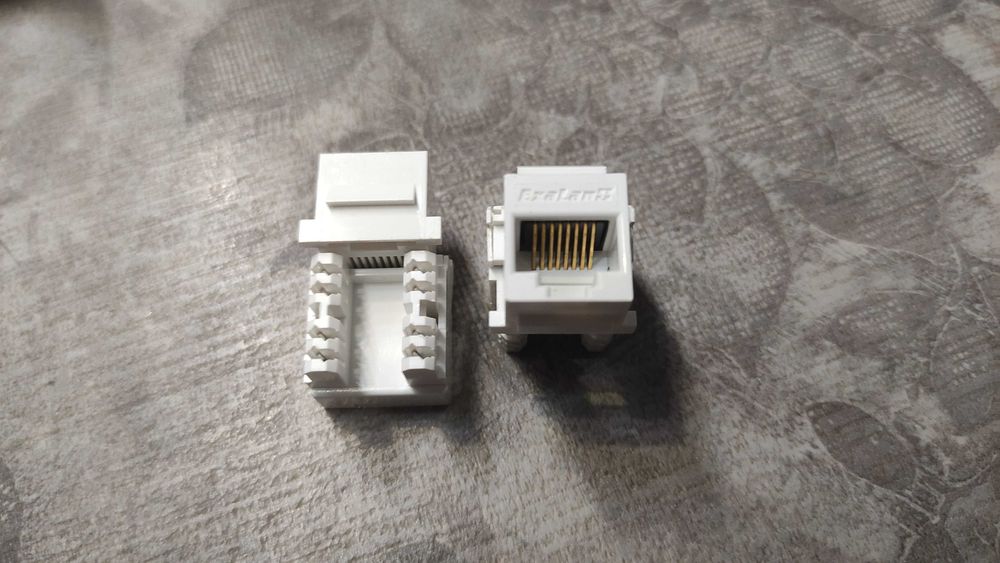 Модуль Keystone RJ-45 UTP cat.5e (27 штук)