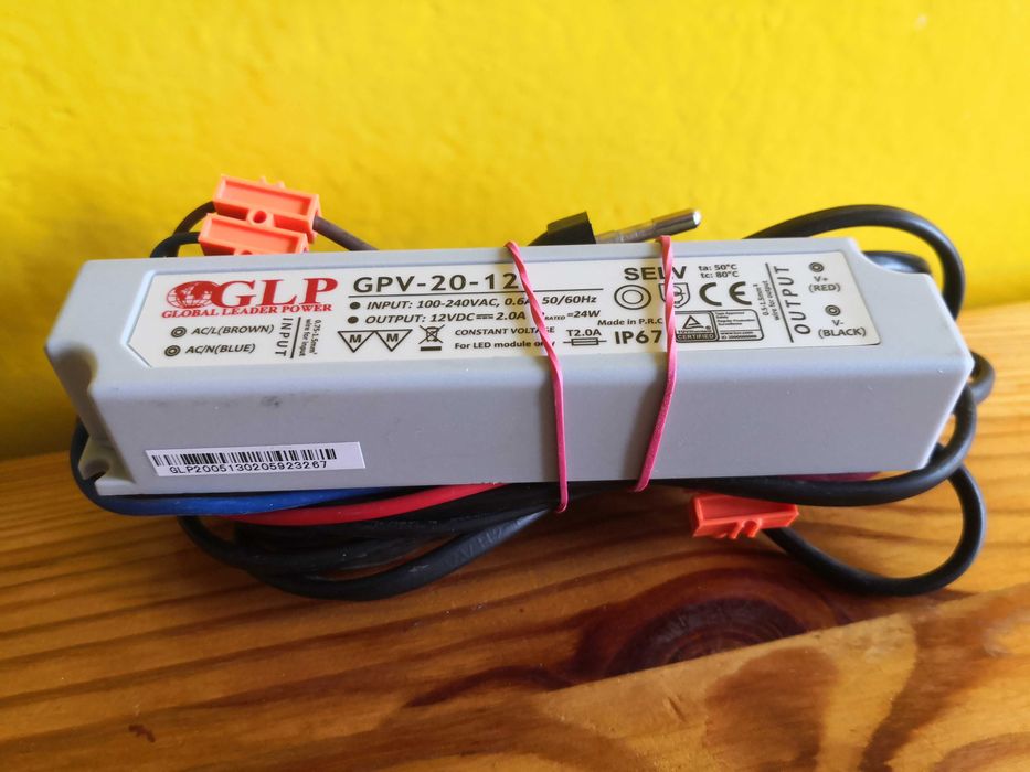 Zasilacz LED 20W GLP komplet