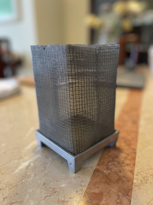 Objecto decorativo - suporte para vela grande