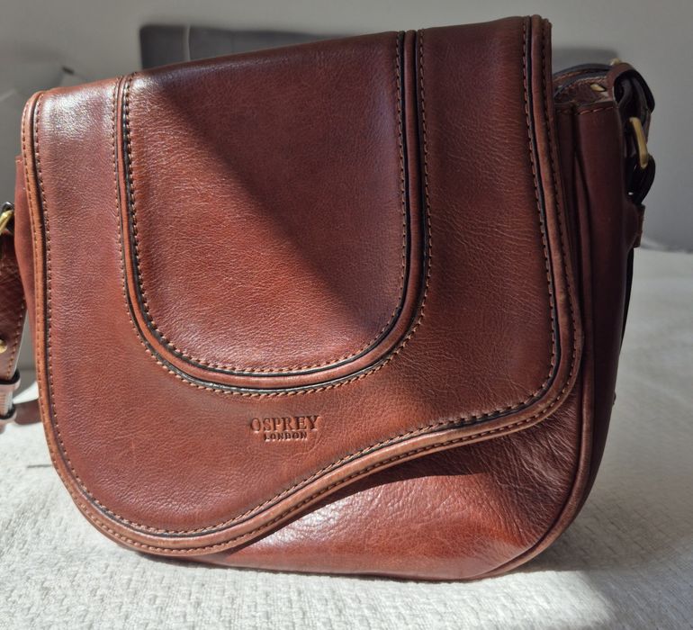 Torebka listonoszka Osprey London skóra