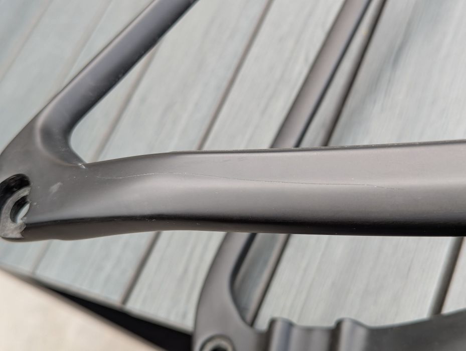 Carbon Rama Radon Vaillant 9.0 | Rozmiar XL | Di2 | 1133g | czarna - mat / połysk
