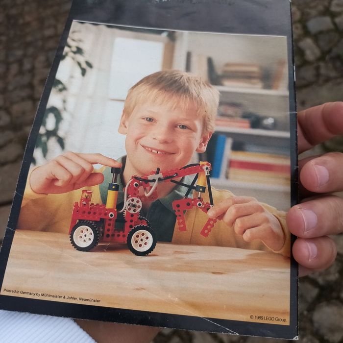 Livro lego technic 8044