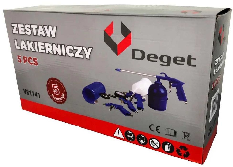 Набір пневмоінструментів DEGET