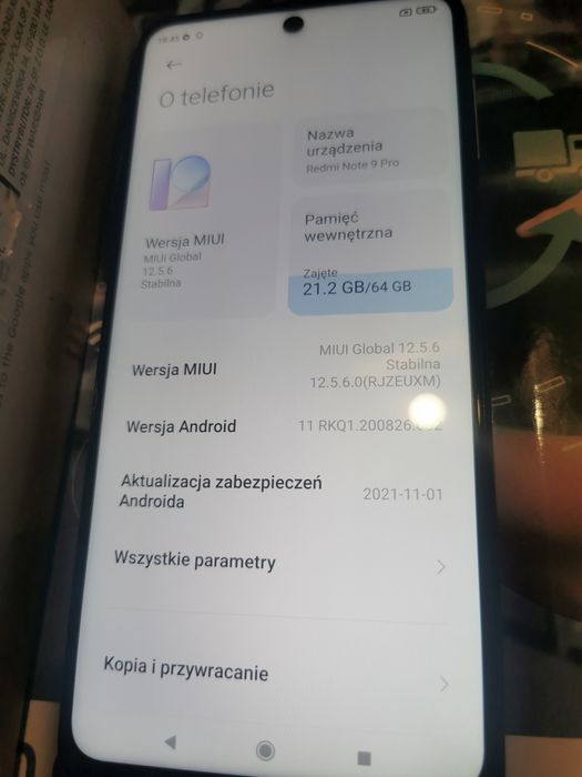 Xiaomi Redmi Note 9 Pro NFC 2xSIM