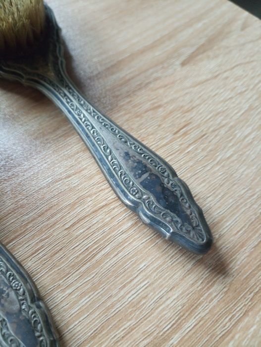 Utensílios antigos de manicure em prata