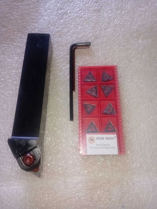 Suporte de pastilhas para torno quadra de 25mm + 10 TNMG160408