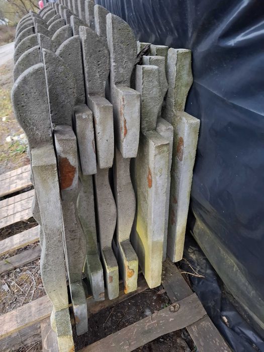Ogrodzenie betonowe, płot betonowy, płyty betonowe