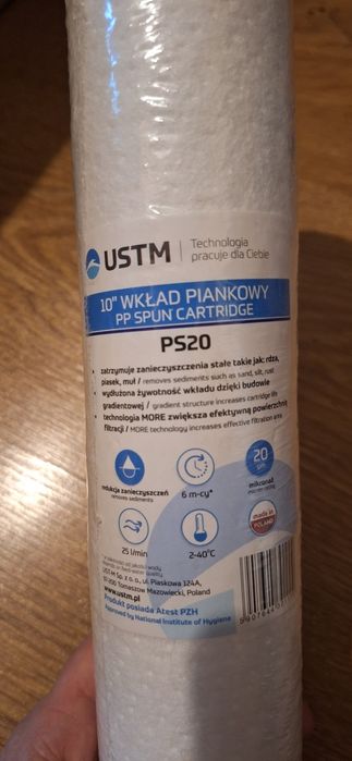 Filtr wkład piankowy PS20 rozmiar 10